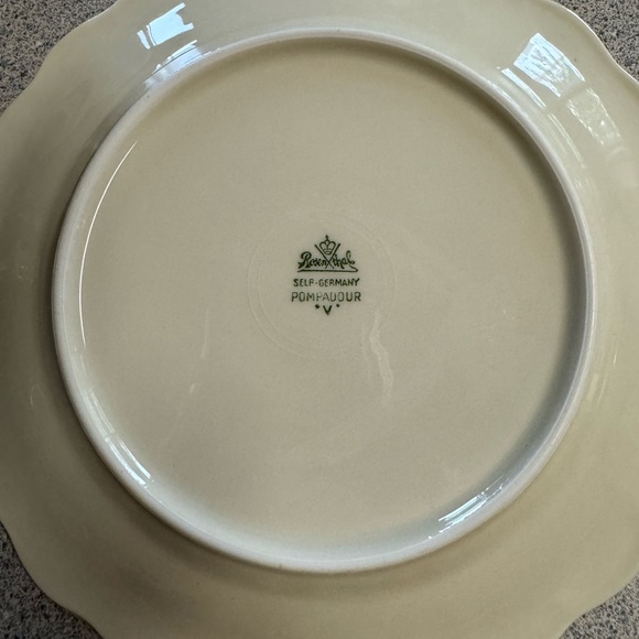 Rosenthal Courtship Bread & Butter Plate 6 3/8” pompadour - Picture 5 of 9